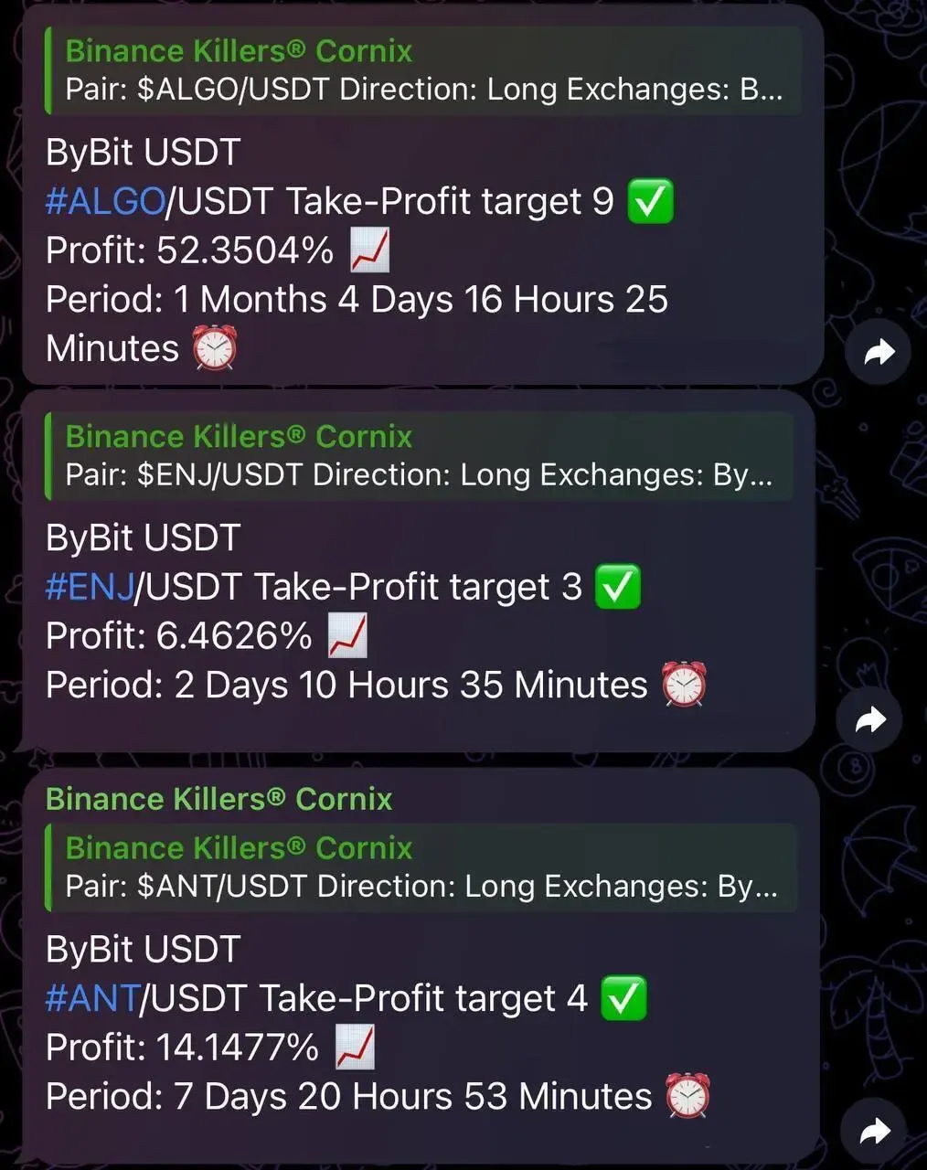 Telegram Testimonial 1