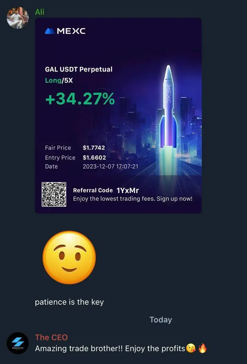 Telegram Testimonial 2