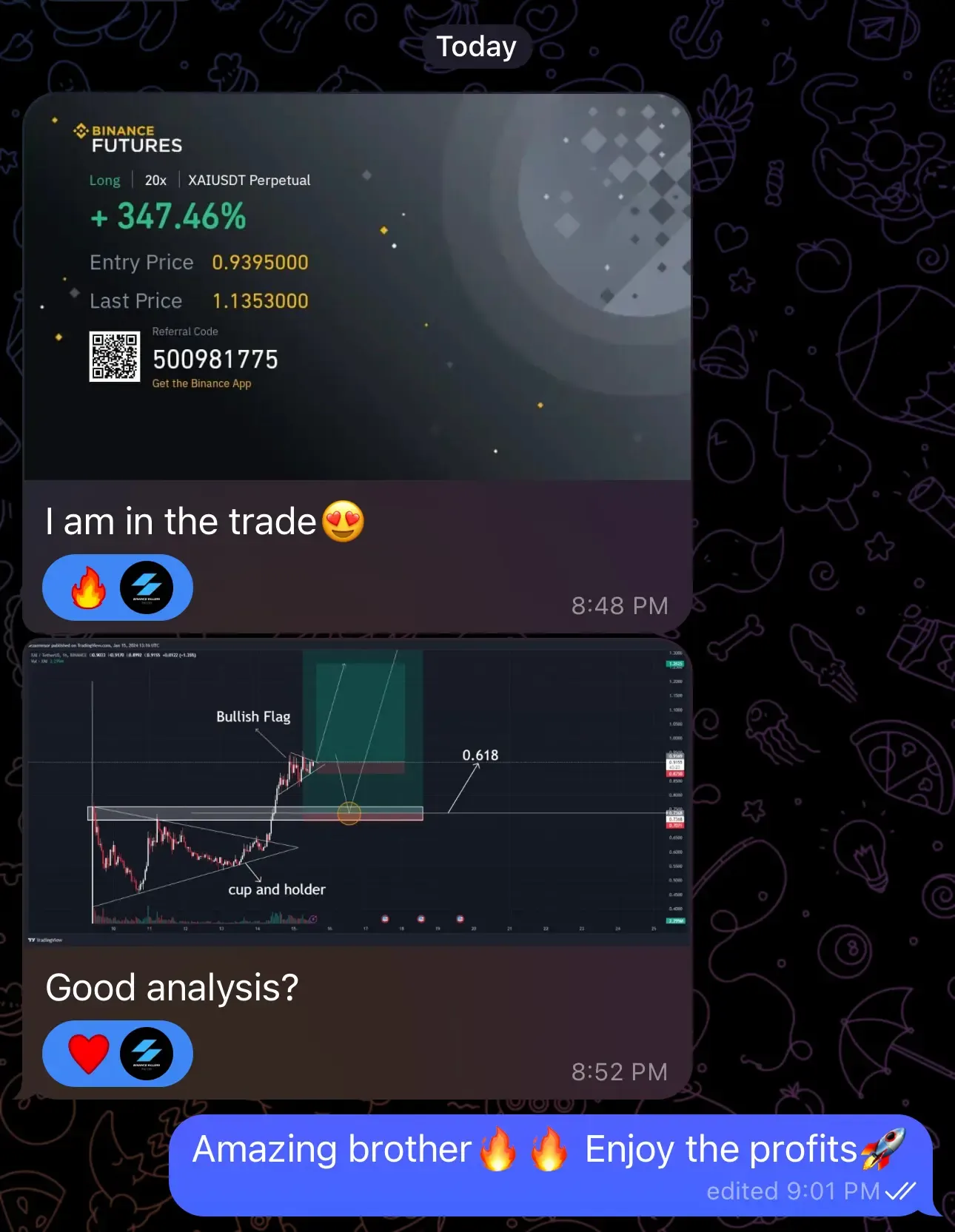 Telegram Testimonial 17
