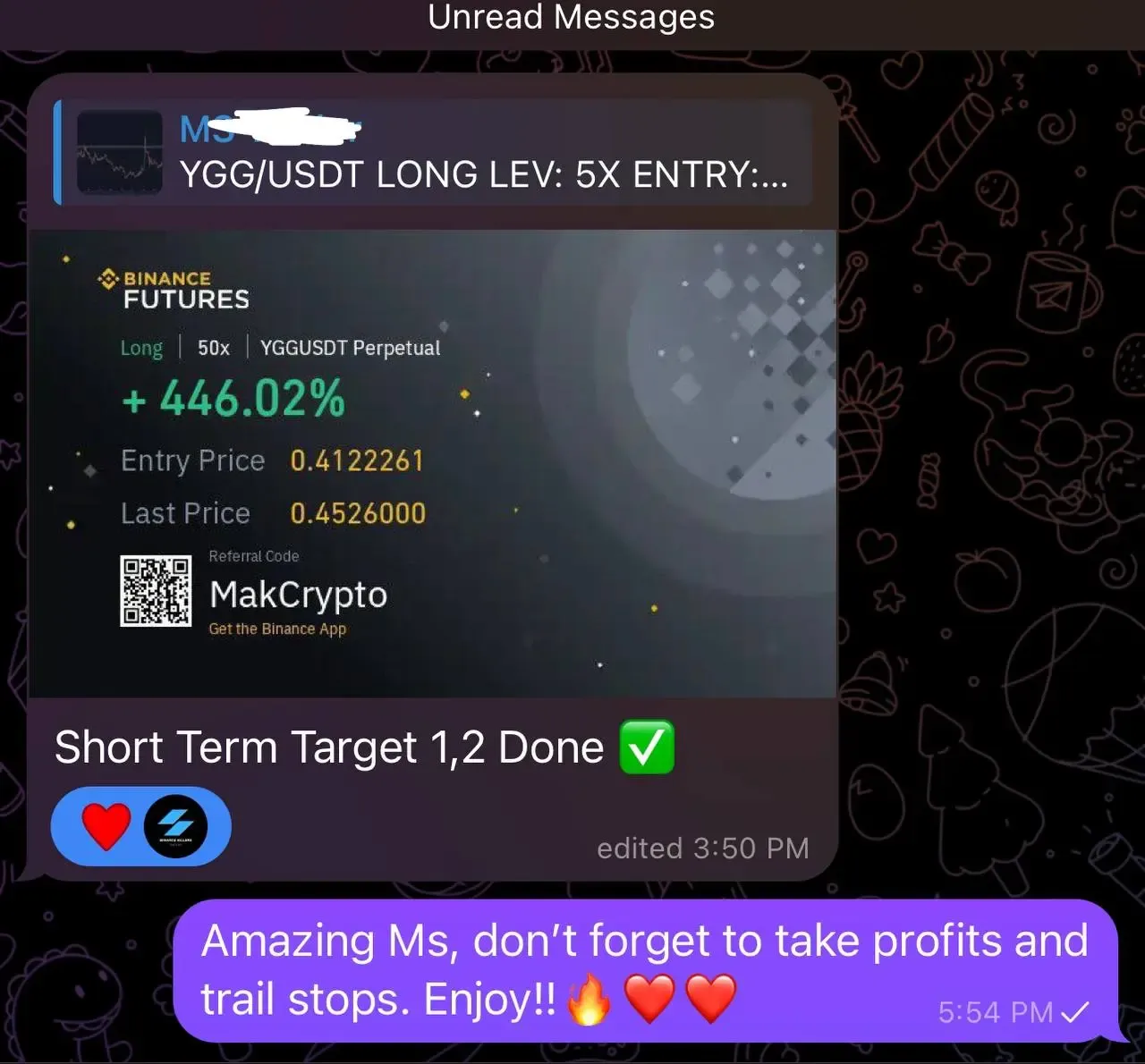 Telegram Testimonial 19
