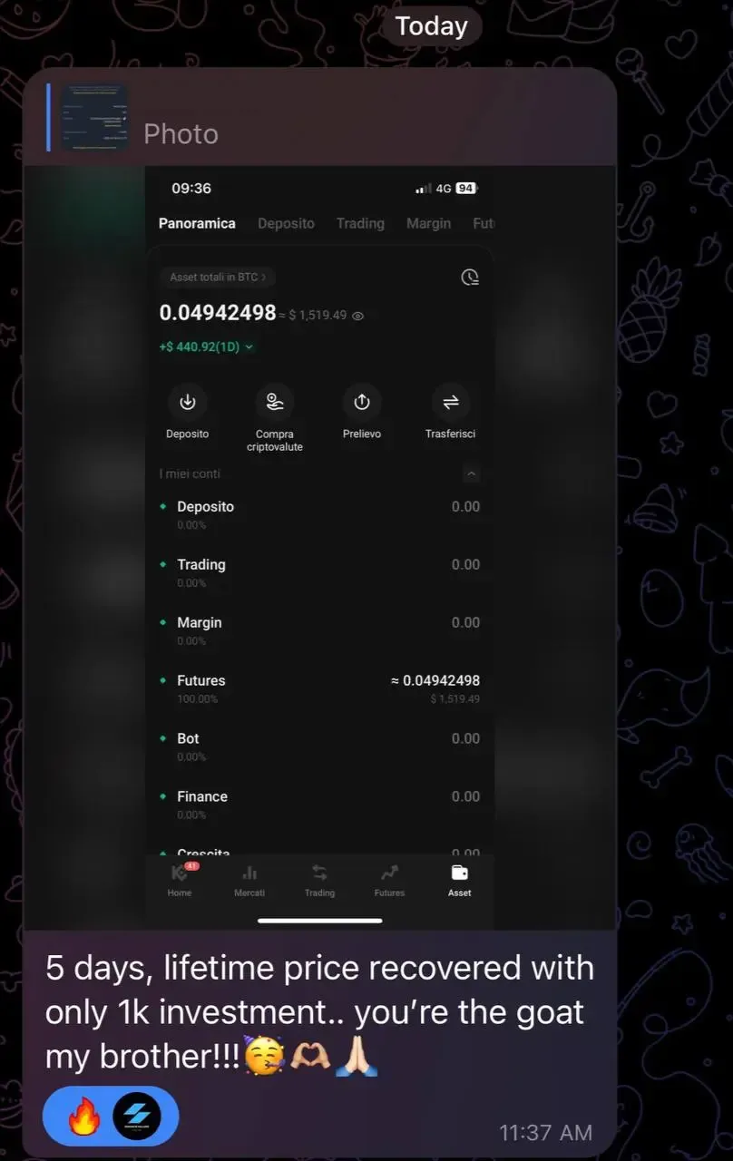 Telegram Testimonial 21